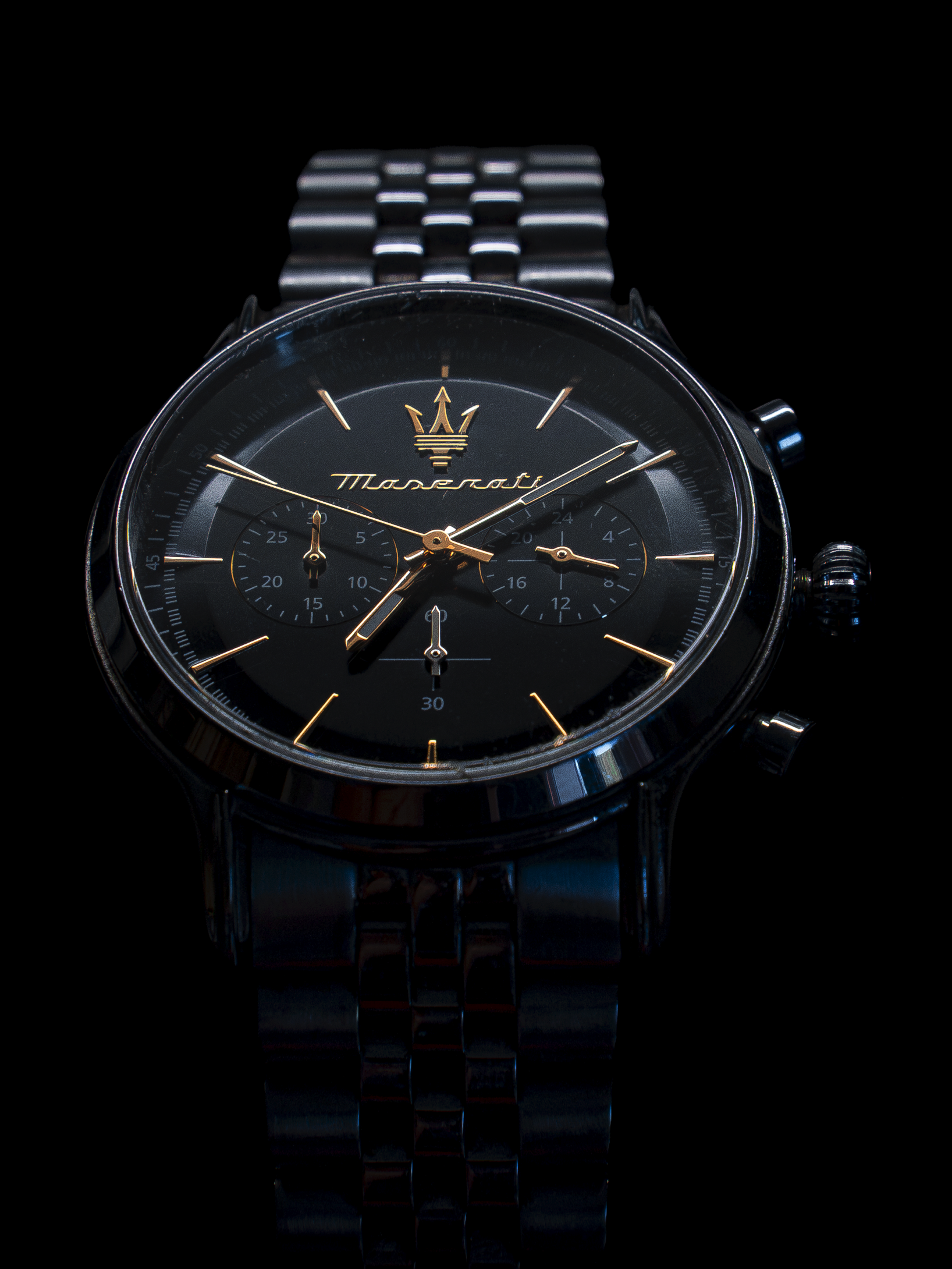 Photographie de produit d'une montre Maserati